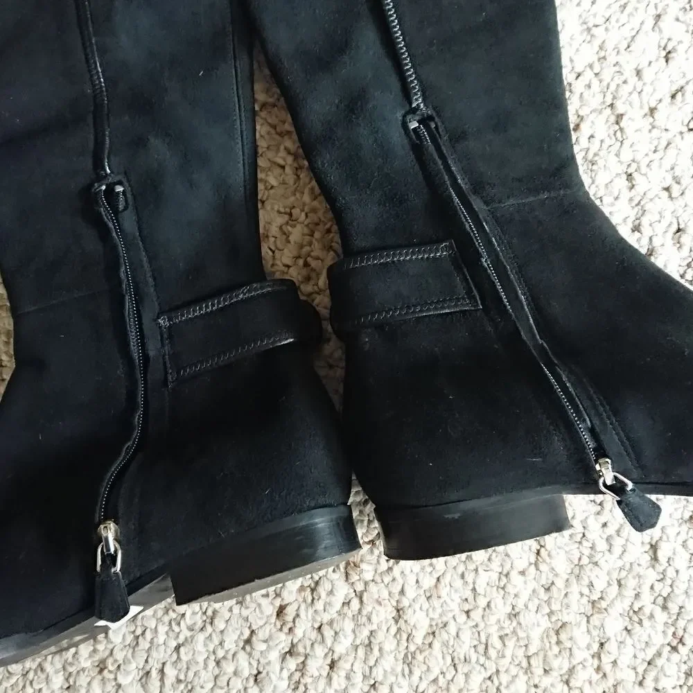 LK Bennett Delilah knee high suede boots size 6.5